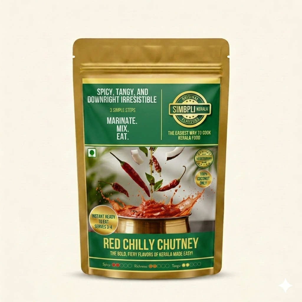 Red Chilly Chutney | Spicy Kerala Chutney | Simbpli Kerala