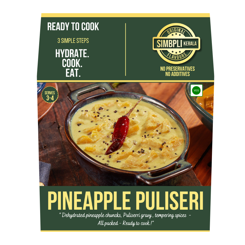 Pineapple Pulisseri | Temple Recipe Simplified