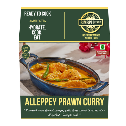 Alleppey Prawn Curry | Tangy Coastal Classic