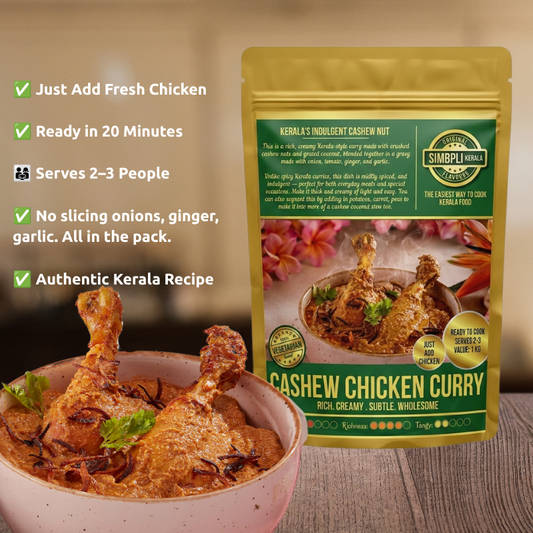 Cashew Chicken Curry | Creamy Kerala Chicken Curry
