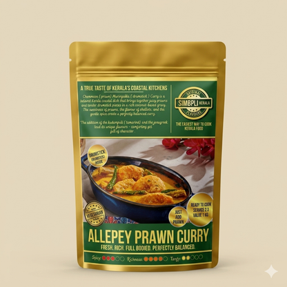 Alleppey Prawn Curry | Tangy Coastal Kerala Curry | Simbpli Kerala