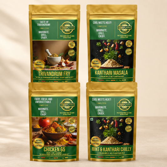 Traditional Kerala Favourites | 4 Marinade Combo
