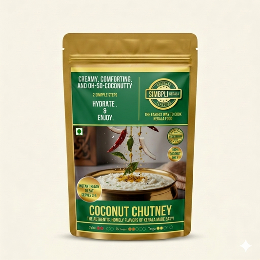 Coconut Chutney | Ready-to-Cook Kerala Coconut Chutney | Simbpli Kerala