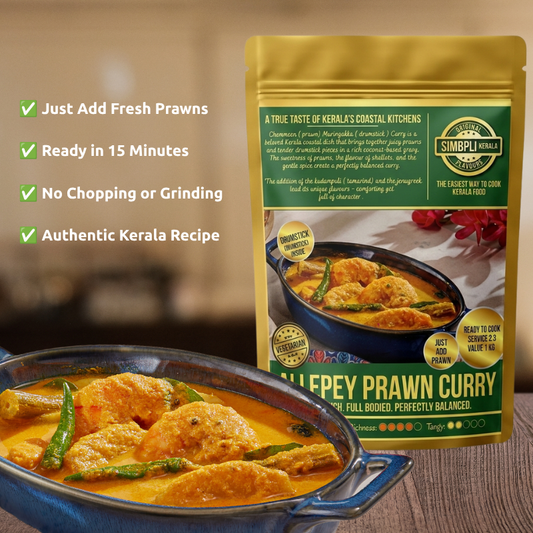 Alleppey Prawn Curry | Authentic Coastal Kerala Flavours