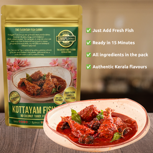 Kottayam Fish Curry | Bold & Tangy Kerala Classic