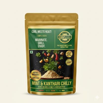 Mint & Bird's Eye Chilli Marinade | Cool Mint, Bold Spice | Ready in 15 min