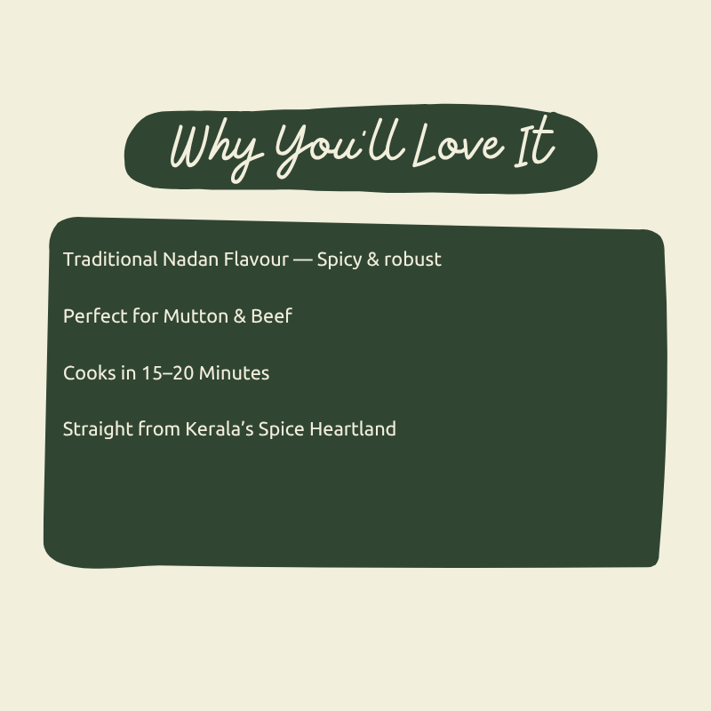 Nadan Meat Curry | Add Fresh Meat | Ready in 25 min