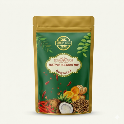 Theeyal Coconut Mix | Traditional Kerala Roasted Coconut Masala | Simbpli Kerala